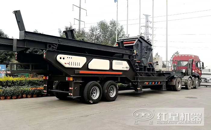 移动式破碎石子机移动起来比较方便 移动式破碎石子机移动起来比较方便